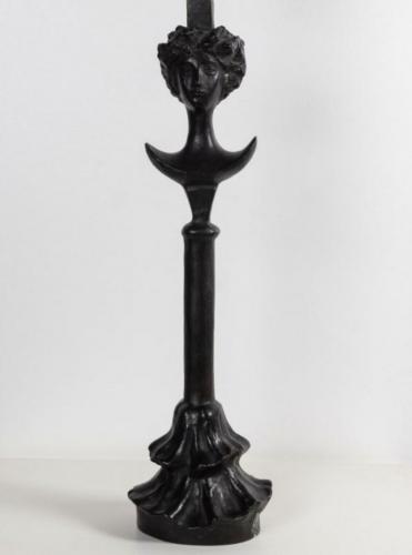 Alberto Giacometti De l'estimation gratuite en ligne à la vente aux enchères de votre bronze Réponse d'un expert agréé commissaire priseur partout en France Petit buste d’homme Tête d’homme Femme debout Mère et fille Lampe tête de femme Bronze à patine brune certificat du comité Giacometti Annette Giacometti